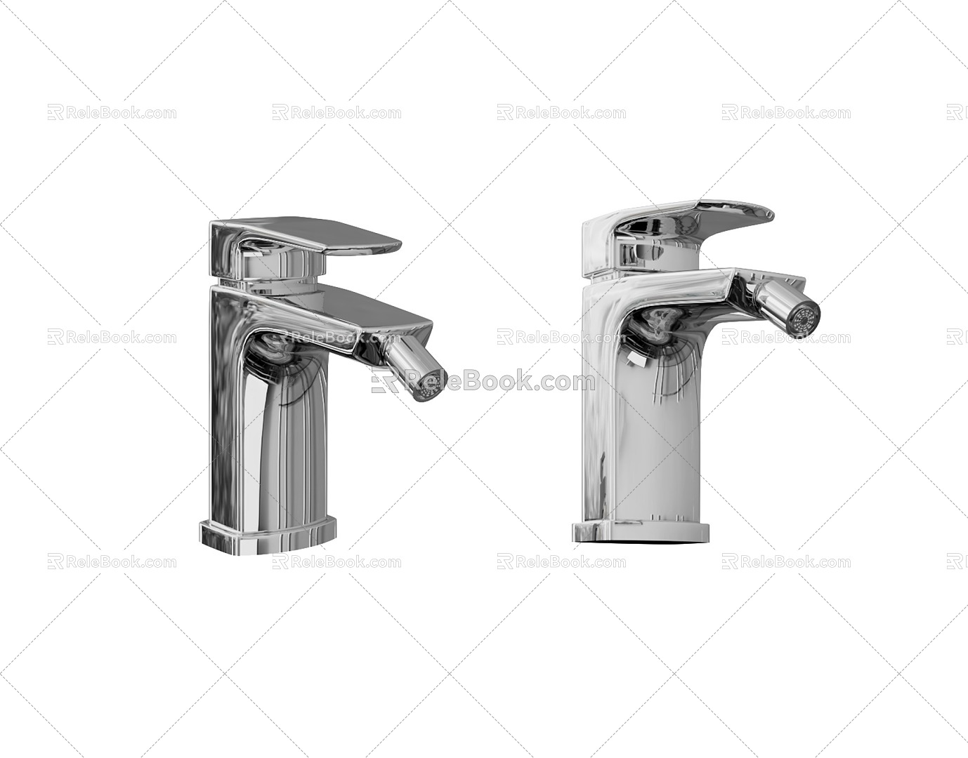 Modern faucet 3d model