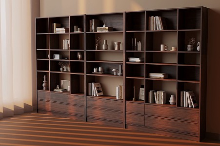 11 bookshelf 3d model