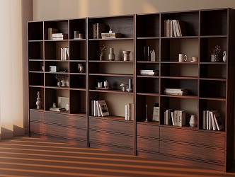 11 bookshelf 3d model