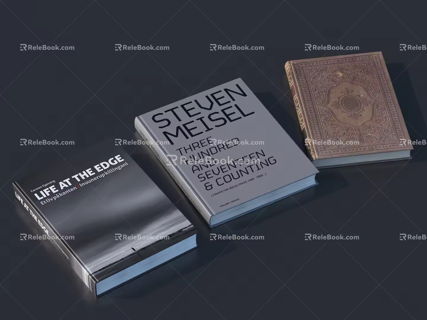 Modern Book Notebook 3d model