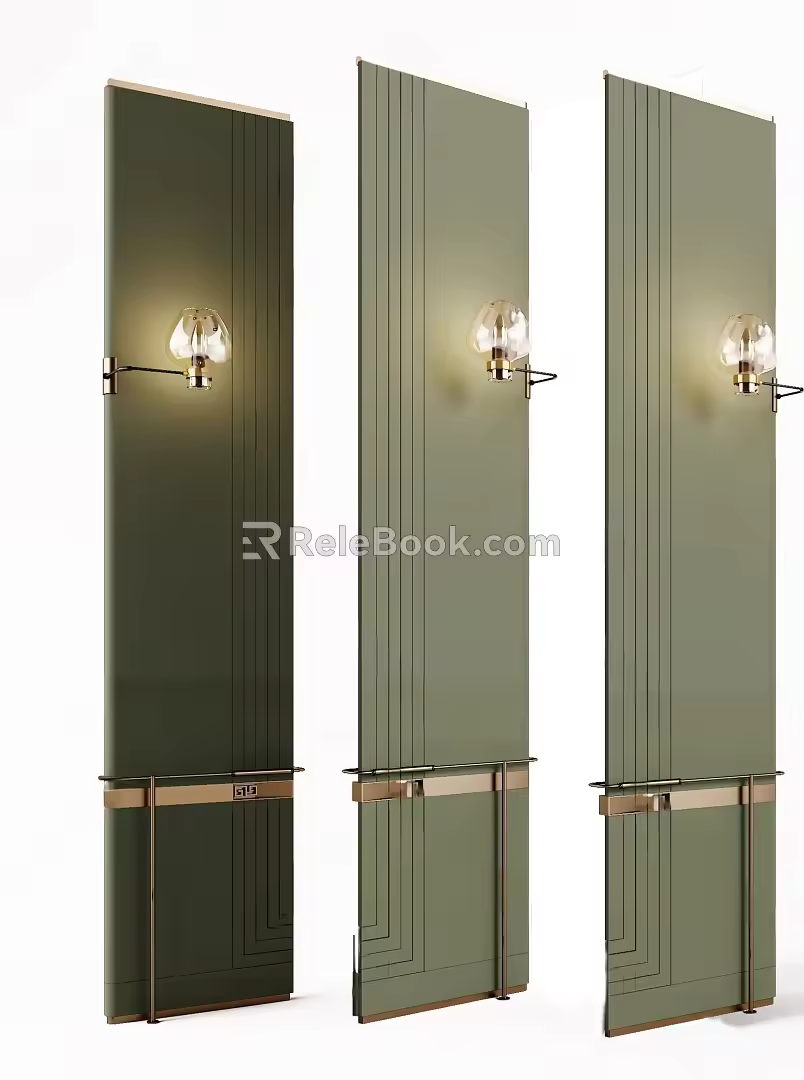 Modern partition 3d model