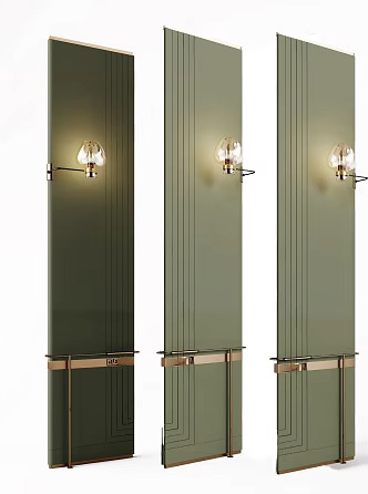 Modern partition 3d model