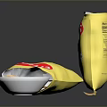 Original Chips Open Bag With Scattered Pieces And Small Bowl Of Snacks
