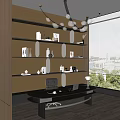 Modern study 3d model