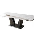 Modern Dining Table Desk Tea Table 3d model