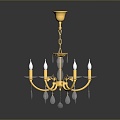 Chandelier Ceiling Lamp Living Room Chandelier Iron Chandelier Lighting Lamps Lighting Fixtures Furniture Furniture 3d model