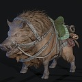 Boar Wild Boar Beast 3d model