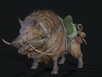 Boar Wild Boar Beast 3d model