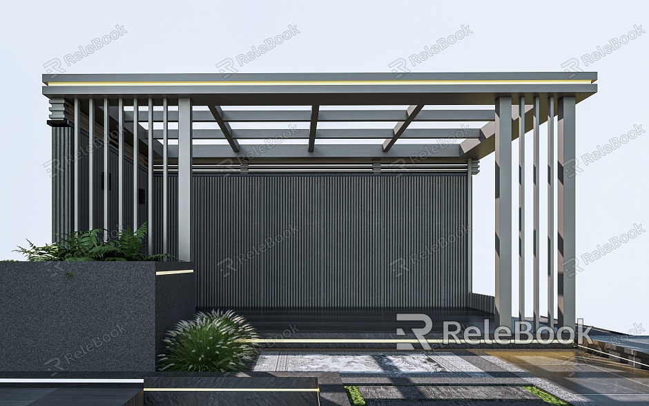 landscape pavilion outdoor pavilion rest pavilion pavilion model