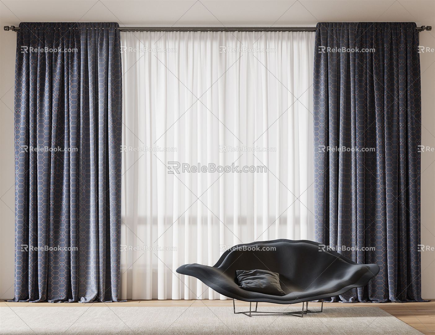 Modern Curtains model