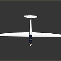 Modern Aircraft Glider Small Aircraft Small Aircraft Civilian Small Aircraft 3d model