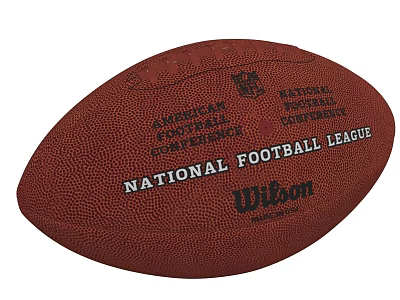 High Quality Wilson Official National Football League American Football Sports Equipment 3d model