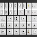 Modern Switch 3d model