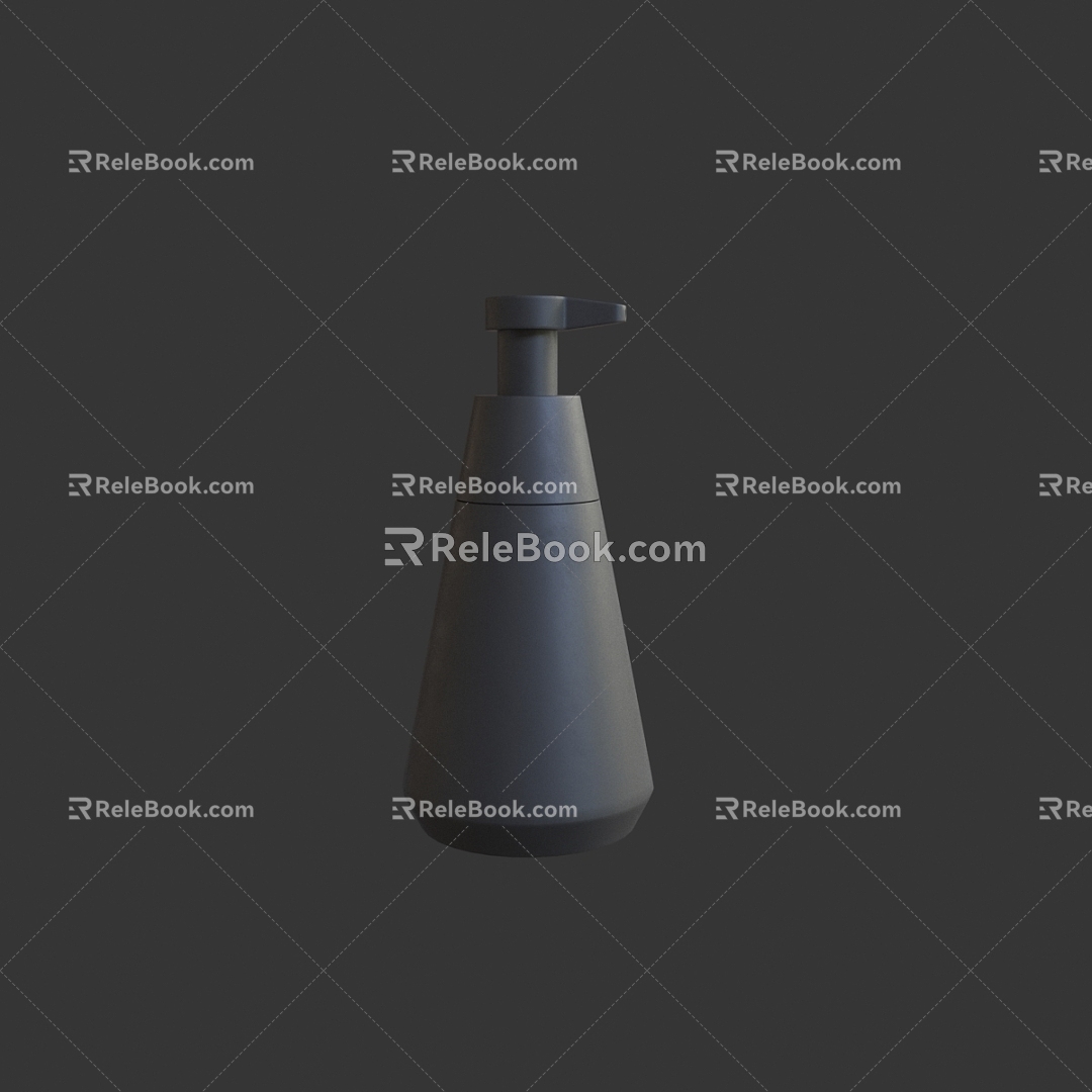 Container watering can squeeze bottle container bottle 3d model