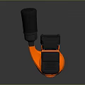 Rail type sandpaper grinding machine orbital grinding machine orbital grinding machine tools hardware tools 3d model