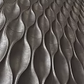 Elegant Wall Paneling Design With Textured Surface And Classic Pattern Detail 3d model