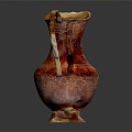 Chinese-style Wine Pot Antique Cultural Relics Antique Wine Pot 3d model