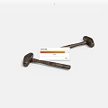 Vintage Hardware Tools Two Rustic Metal Hammers for DIY Repairs and Construction Work 3d model