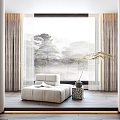 Style Curtain 3d model