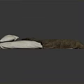 Simple Bed Furniture Setup With White Pillows Burlap Blanket And Linen Mattress