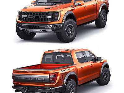 Hyundai Pickup Car 3d model