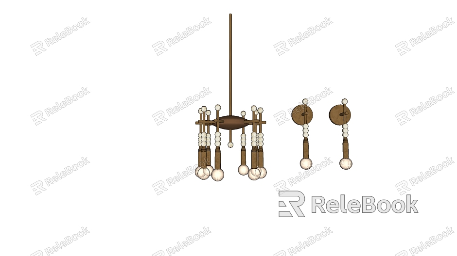 Light Luxury Lighting Combination Floor Lamp Chandelier Table Lamp Wall Lamp Track Lamp model