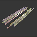 Set Of Natural Wooden Sticks Practical And Durable For Daily Household Use