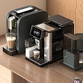 Modern coffee machine 3d model