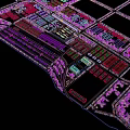 Aerial Planning Of Industrial Area With Factories Warehouses Roads And Green Areas