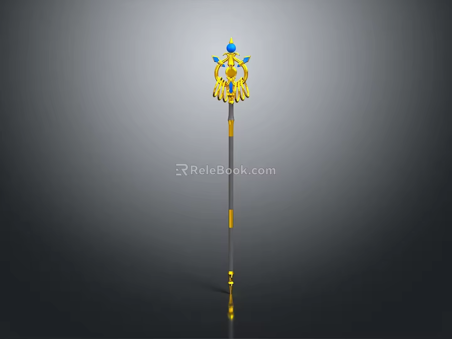 Scepter Ancient Scepter Cane Ancient Scepter Magic Scepter Metal Scepter Classical Scepter Magic Scepter 3d model