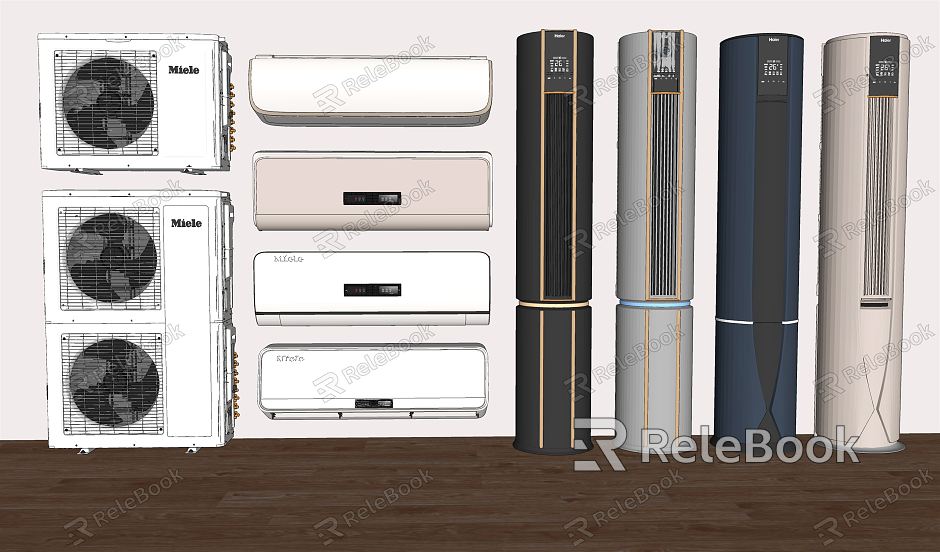 Modern air conditioner hanging decoration air conditioner vertical air conditioner air conditioner external unit model