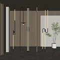 Modern Minimalist Wall Lights With Sleek Metal Frames And Warm LED Glow For Interior Design