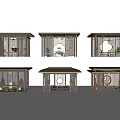 Modern Pergola Designs With Metal Frames Glass Panels And Wooden Accents