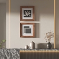 Modern Abstract Decorative Hanging Painting 3d model