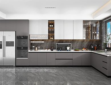 Modern Kitchen 3d model