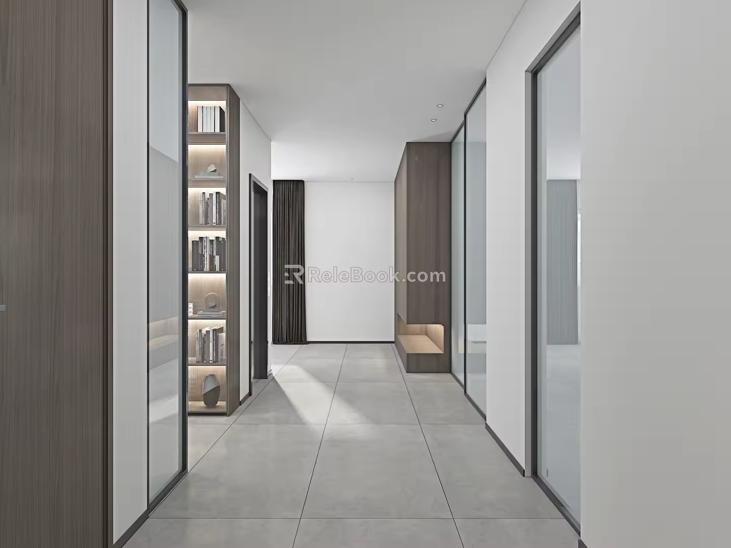 The Modern Corridor 3d model