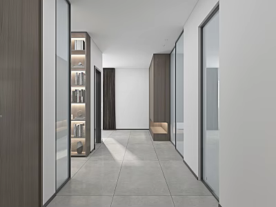 The Modern Corridor 3d model