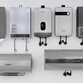 Haier Electric Water Heaters Modern Design Various Types Silver Finish Wall Mounted For Home Use