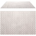 Square Rug With Classic Checkerboard Pattern In Light Beige For Home Interior Decor 3d model