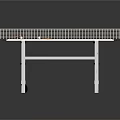 Green Table Tennis Table with White Frame Net Paddle and Ball as Indoor Sports Equipment