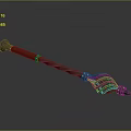 Scepter Ancient Scepter Walking stick Ancient walking stick 3d model