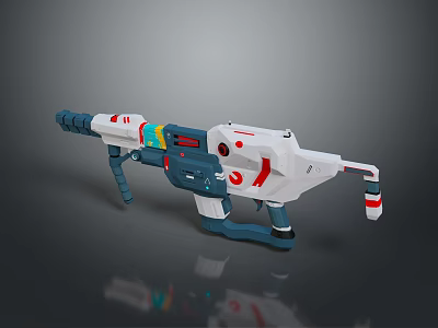 Science Fiction Firearms Next Generation Firearms Science Fiction Game Gun Game Firearms Game Gun Concept Gun Laser Gun 3d model