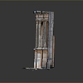 Ancient Building Door Ancient Building Door Chinese Style Door Antique Door Classical Door Chinese Style Door Chinese Style Entrance Traditional Door 3d model