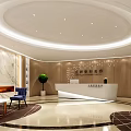 Elegant Modern Beauty Hair Salon Interior With Waiting Area Sofas Chairs Tables And Bright Lighting