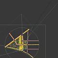Modern Commercial Complex With Surrounding Greenery Parking Facilities And Adjacent Roads With Vehicles
