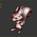 Squirrel Cartoon Squirrel Animation Squirrel Animation Squirrel Cartoon Characters Cartoon Animals Cartoon Small Animals 3d model