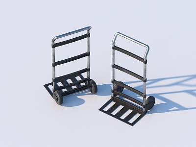 Trolley Wagon Tools Cart Tools 3d model