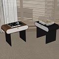 Bedside table 3d model