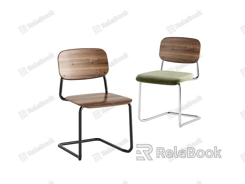 Modern leisure chair seat combination model