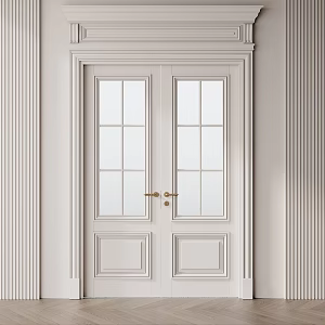 Jane ou double door 3d model